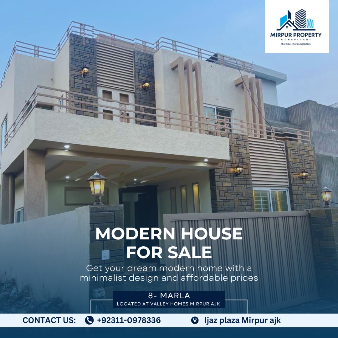 8 Marla Double Story House Mirpur
